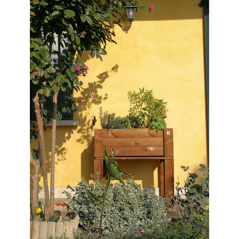 Giardiniera Rialzata o A terra Varie misure color castagno fsc