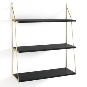 Mensola Da Parete Fast Big Black 79 X 23 H.11 Cm
