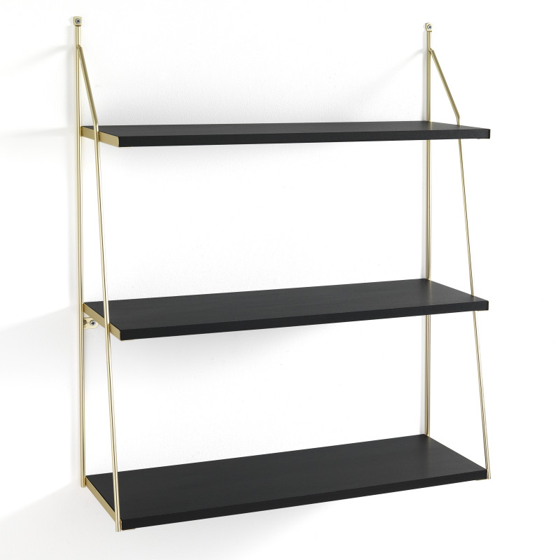 Mensola Da Parete Fast Big Black 79 X 23 H.11 Cm
