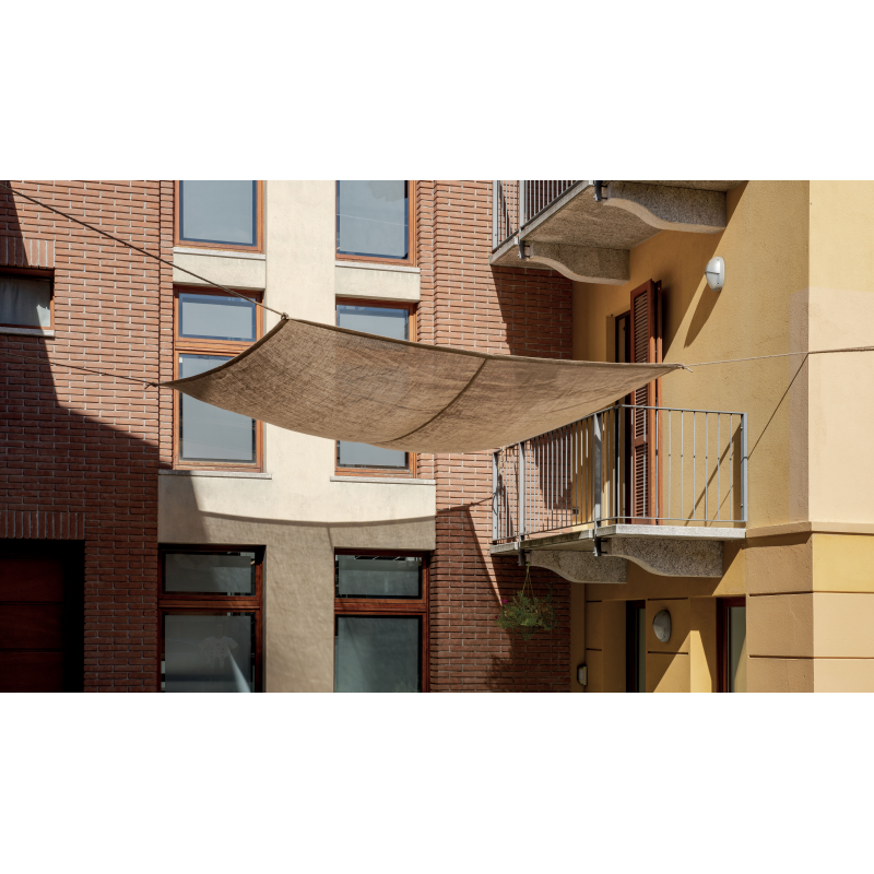 Vela In Canapa Quadrata 3X3 Moia