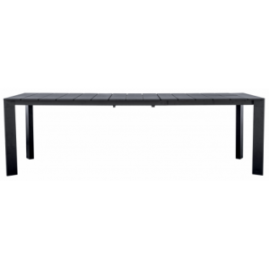 Zoom Tavolo Anzio Allungabile 165/250 X 90 Cm - Allungo Con Gambe Scorrevoli - Antracite Moia