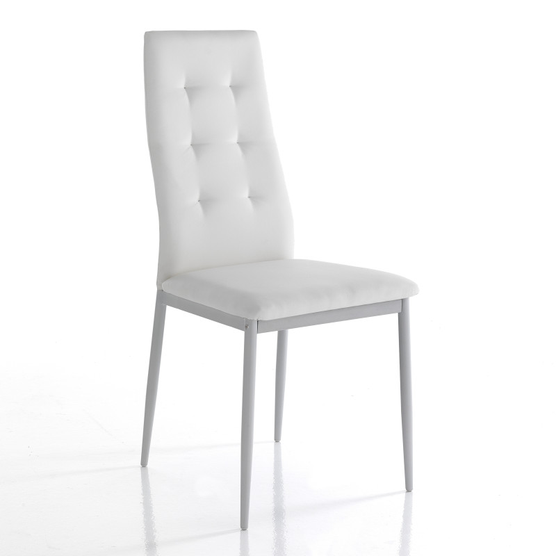 Sedia Nina White 33X87X47 Cm