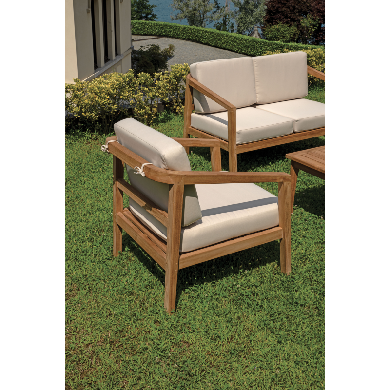 Salotto Riace In Teak Certificato Fsc Moia