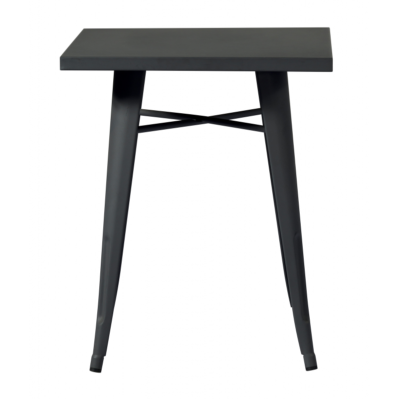 Tavolo Lamiera 60X60 Piombo Moia