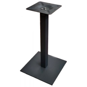 Basamento A Piastra Piatta - Acciaio Verniciato Nero Moia