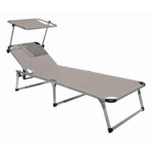 Brandina Con Tettuccio Alluminio E Text Tortora Moia