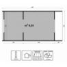 Camping Pod Cm. 240X480 Losa