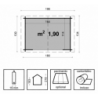 Casetta Giada 180X130 Losa