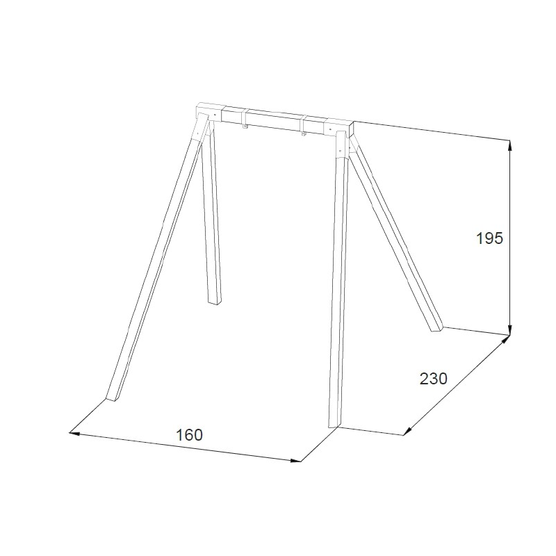 Gioco Altalena Singola Losa