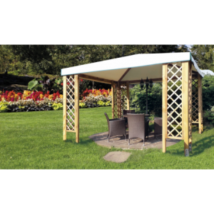 Gazebo Capri 360X300 Con Grigliati Losa