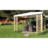 Gazebo Capri 360X360 Con Grigliati Losa