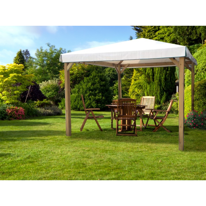 Gazebo Ischia 360X360 Senza Grigliati Losa