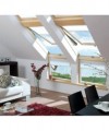 FINESTRA DA TETTO FPP-V DOPPIA APERTURA MANUALE pino naturale