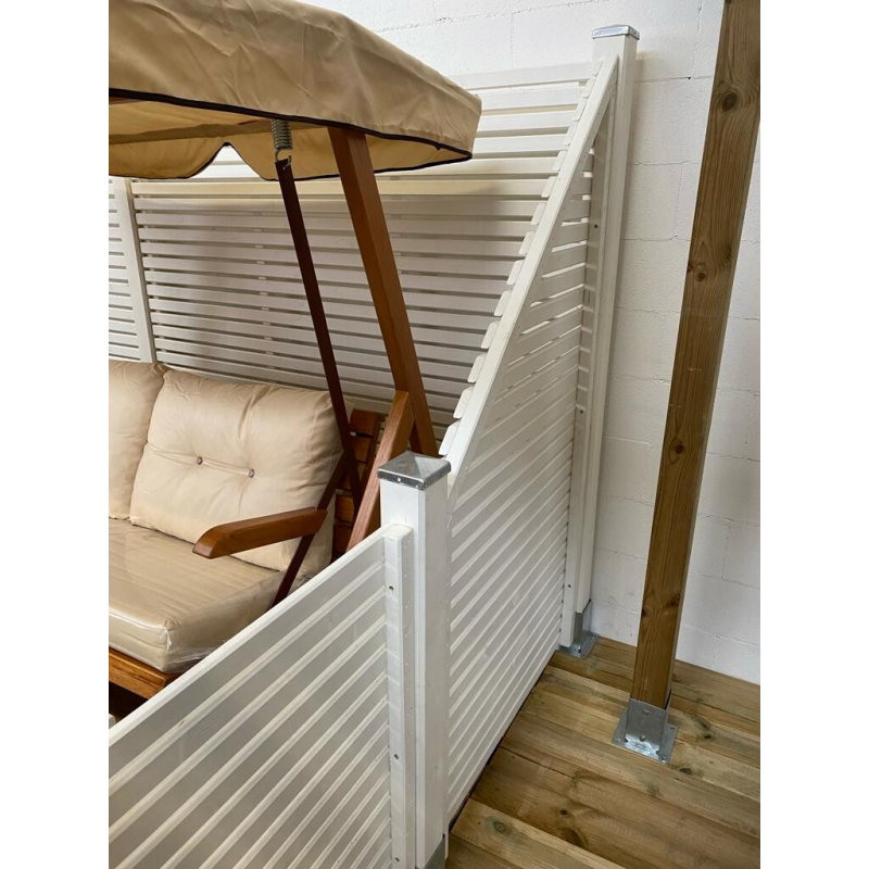 Frangivista Delux 180X87 Bianco Losa