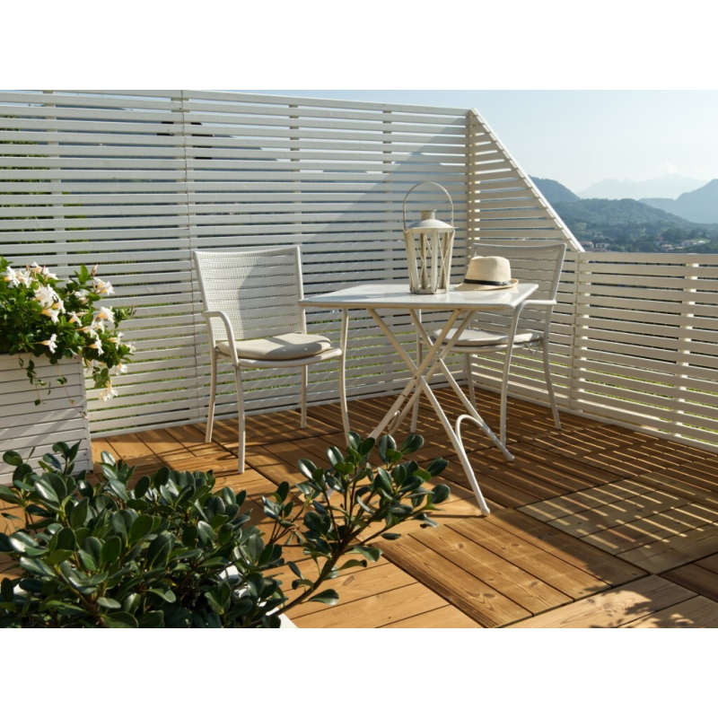 Frangivista Delux 90X170/87 Dx Bianco Losa