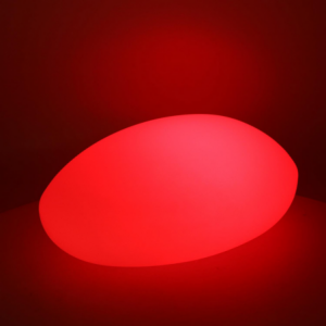 Zoom Lampada led plastica ricaricabile sassomulticolor cm 51x37h20