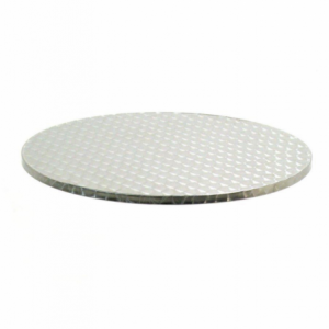 Top tavolo solo piano inox cmø60h2,2