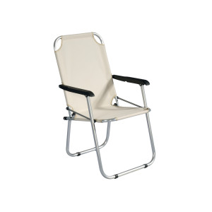 Set 6 sedie relax pieghevoli alluminio blu da giardino Moia