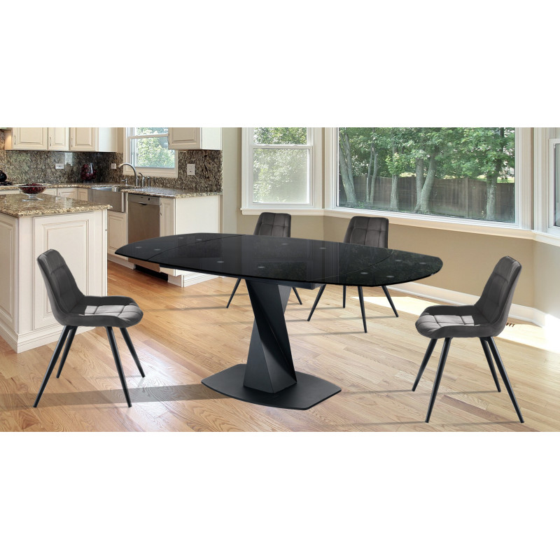Tavolo Allungabile Twisted 100 X 110 H.13 Cm