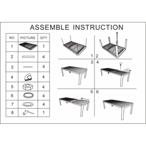 Zoom Tavolo alluminio cleveland bianco opaco cm 180/240x100 h75