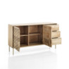 Madia 2 Ante 3 Cassetti Atum 152X50X73 Cm