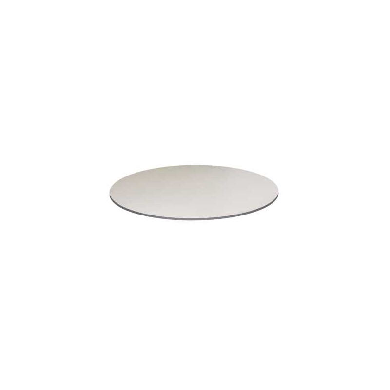Top tavolo hpl bianco tondo cm ø59x1