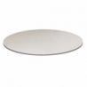 Top tavolo hpl bianco tondo cm ø59x1