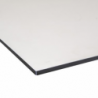 Top tavolo hpl bianco tondo cm ø59x1