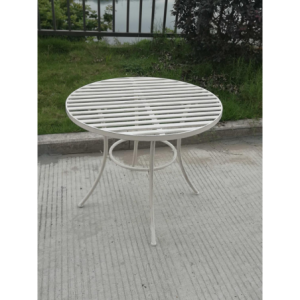Zoom Tavolo metallo Ragusa avorio tondo cm ø60h51