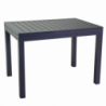 Tavolo alluminio Cleveland allungabile antracite cm105/210x75h75