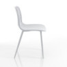 Sedia Da Interno / Esterno Nairobi White 64 X 47 H.65 Cm