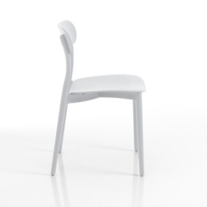 Zoom Sedia Da Interno / Esterno Stoccolma White 15X69X96 Cm