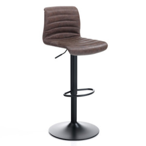 Sgabello Bar Garbo Brown 46X55 H44 Cm