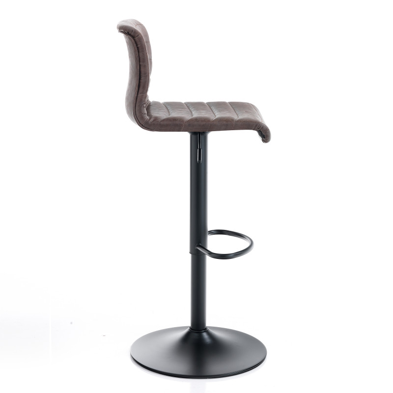 Sgabello Bar Garbo Brown 46X55 H44 Cm