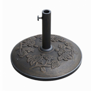 Ombrellone solo base bronzo rose cm50 kg25 misura tubo cm5,8x0,12h28