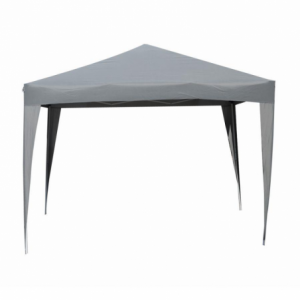 Zoom Gazebo acciaio arizona 3x3m automatico poliestere grigio 160gr/m2