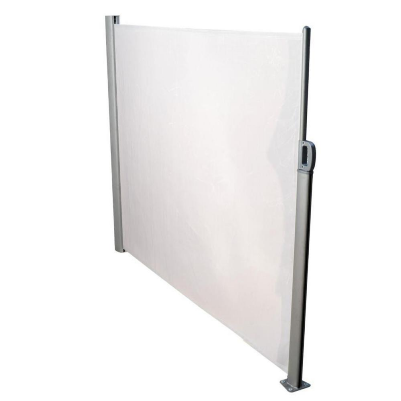 Tenda laterale alluminio tessuto grigiocm300x160