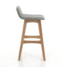 Sgabello Varm Wood 47 X 40 X 23 Cm