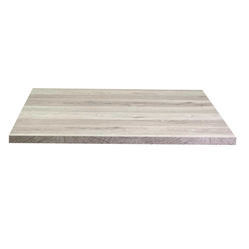 Top tavolo nobilitato rovere medusa quadro cm69x69X1,8