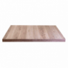 Top tavolo nobilitato rovere naturale quadro cm69X69x1,8