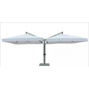 Zoom Ombrellone alluminio bismark sabbia 3X6M