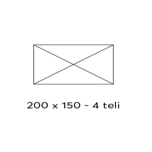 Zoom Set Di 5 Ombrelloni Poliestere 200X150 Poliestere 150G/Bacchette Paragon Made In Italy Moia