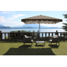 Ombrellone palo laterale Allegro Made in Italy - 250 x 250 cm