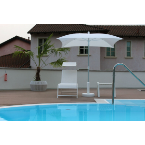 Ombrellone a palo centrale Superalux Quad 200x200