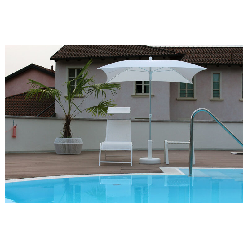 Ombrellone a palo centrale Superalux Rett 240x150