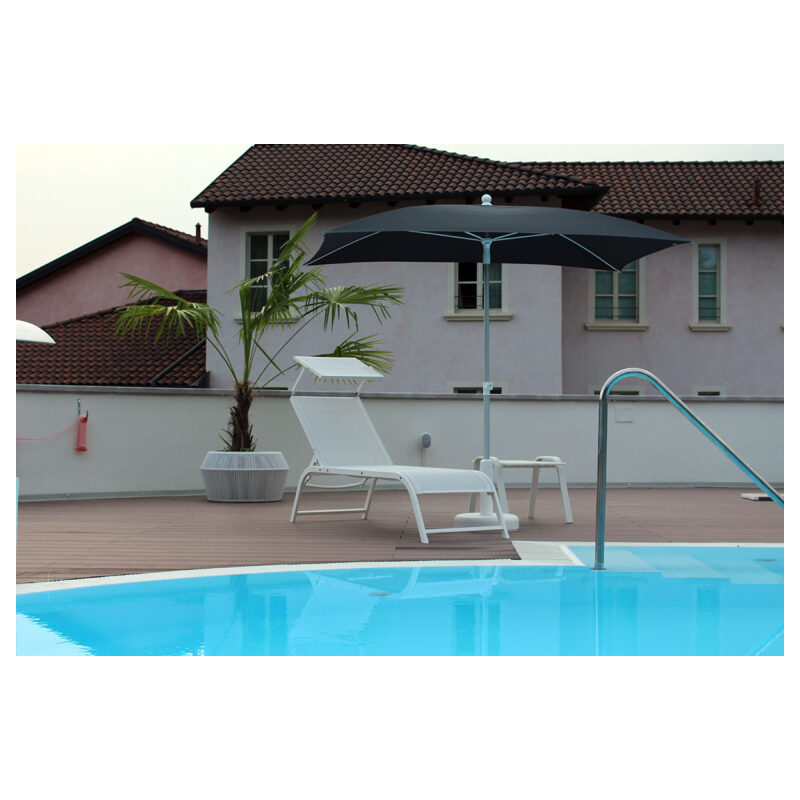 Ombrellone a palo centrale Superalux Rett 240x150