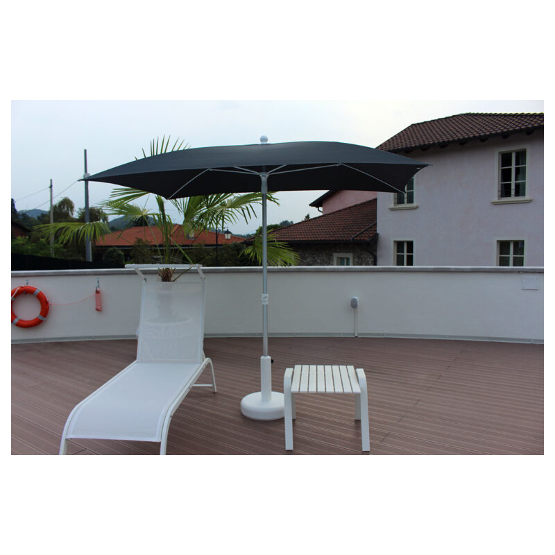 Ombrellone a palo centrale Superalux Rett 240x150