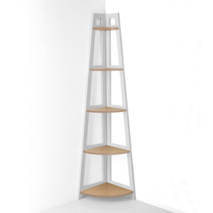 Libreria Angolare Varm Wood H.4 X P.172 X L.54 Cm