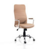 Poltrona Da Ufficio Wichita High Brown 76X20X59 Cm