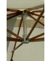 Ombrellone palo laterale Fibrasol wood Made in Italy - 350x350